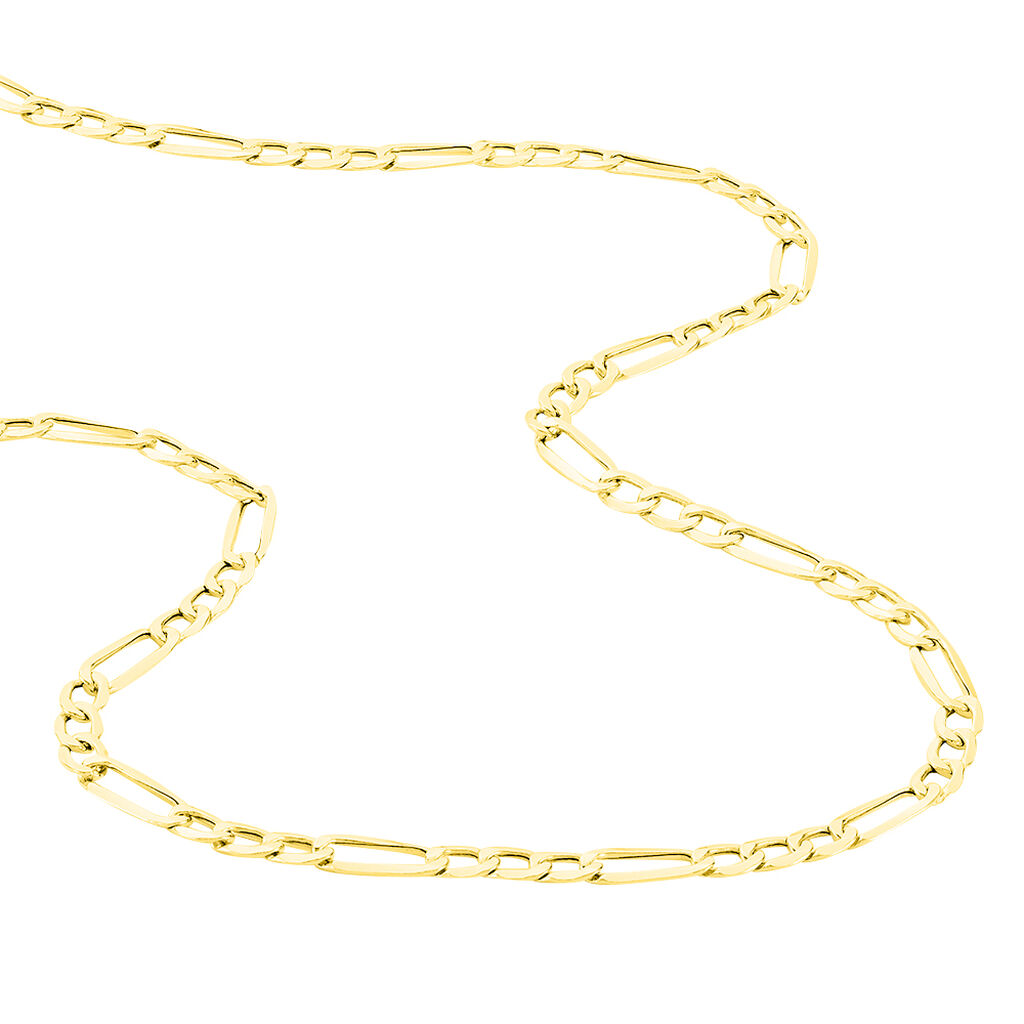 Herren Figarokette Gold 375  - Halsketten Herren | OROVIVO