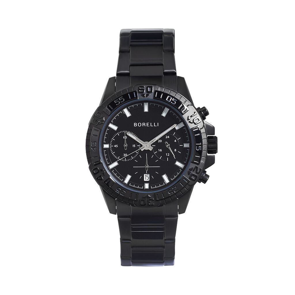 BORELLI Herrenuhr Borelli Tennesse P101049-A Quarz, Uhr ohne Stein