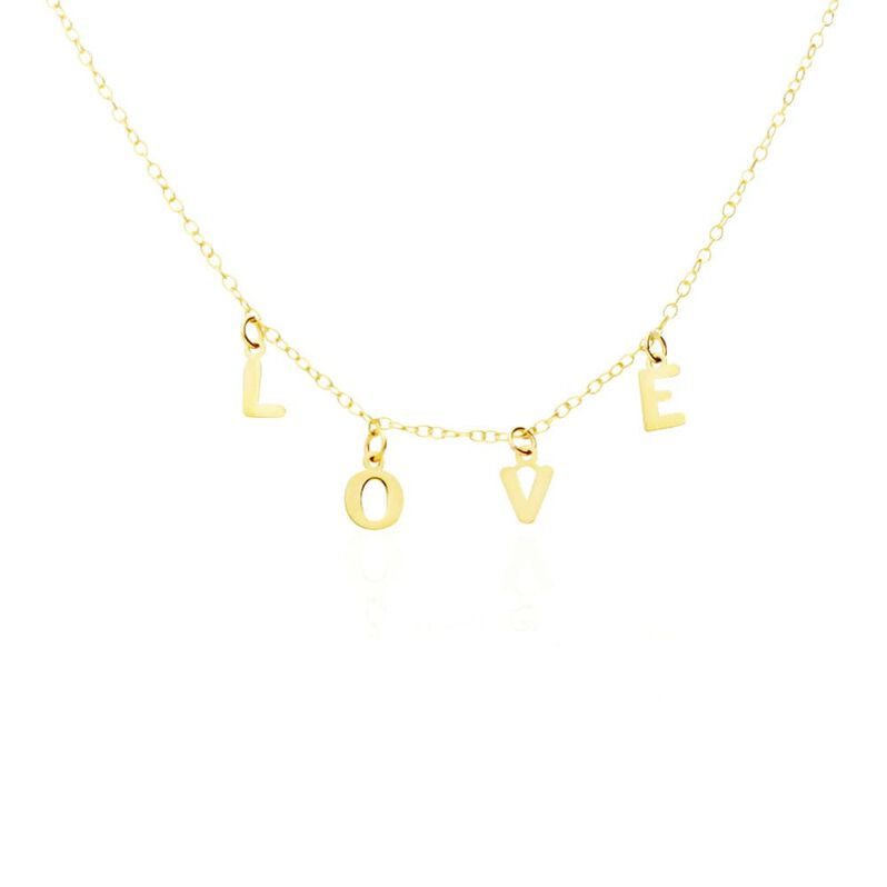 Collana Gold Names Oro Giallo - Spannringe Damen | OROVIVO