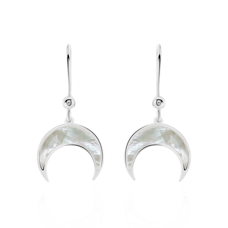 Boucles D'oreilles Argent Zea Pendantes  - Spannringe Damen | OROVIVO