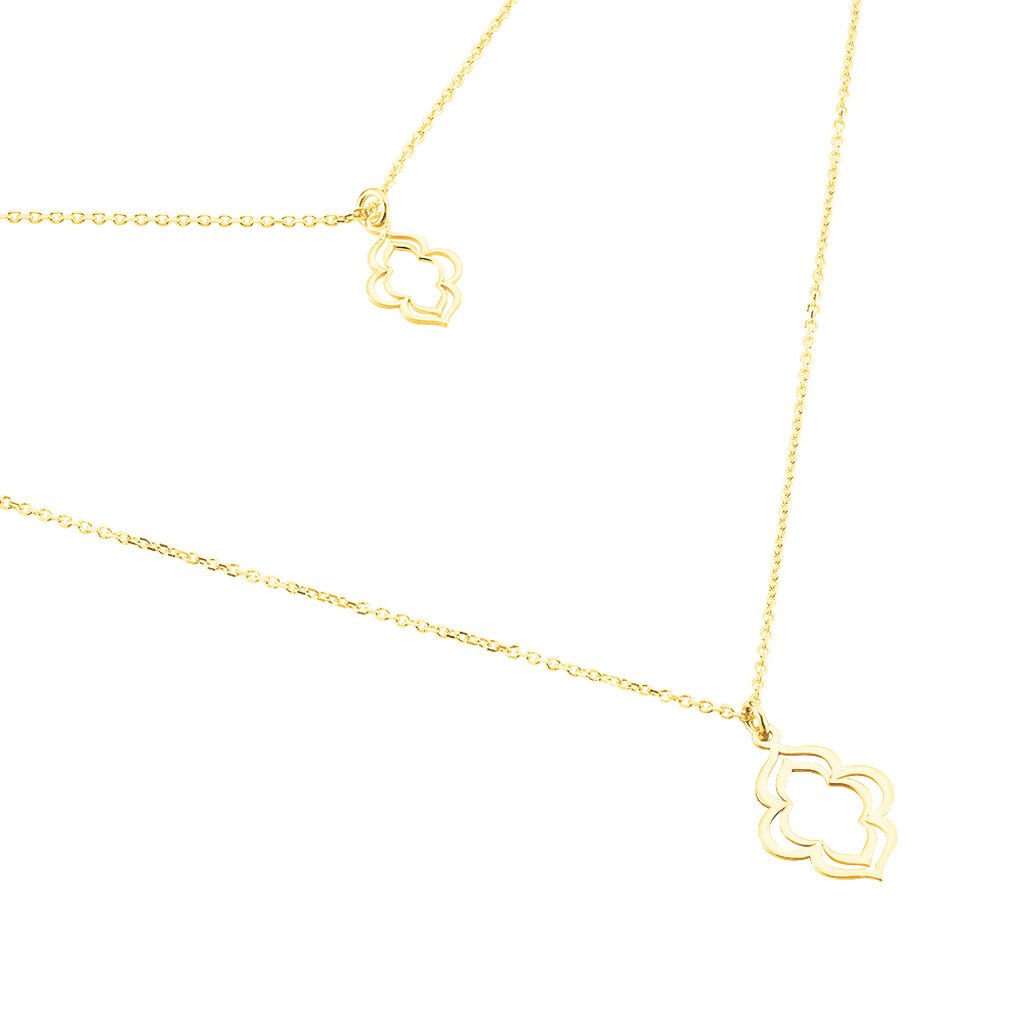 ARABESKE Damen Collier Gold 375 (9 Karat) Arabeske