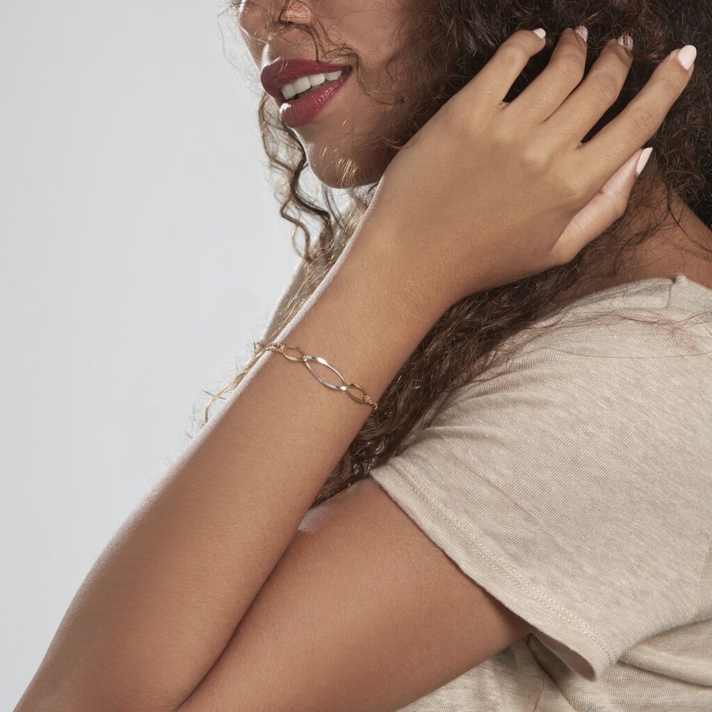 Bracelet Benedicte Or Bicolore - Spannringe Damen | OROVIVO