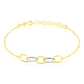 Damen Gliederarmband Gold 375 Bicolor - Armbänder Damen | OROVIVO