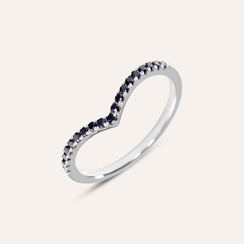 Anello Fantasia Silver Shine Argento Rodiato Cubic Zirconia - Spannringe Damen | OROVIVO