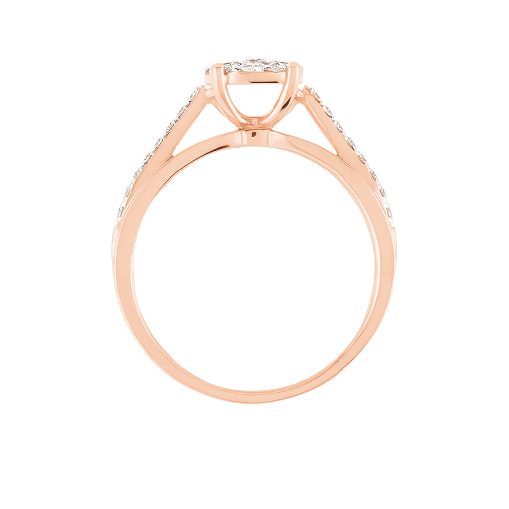 Bague Kate Or Rose Diamant - Spannringe Damen | OROVIVO
