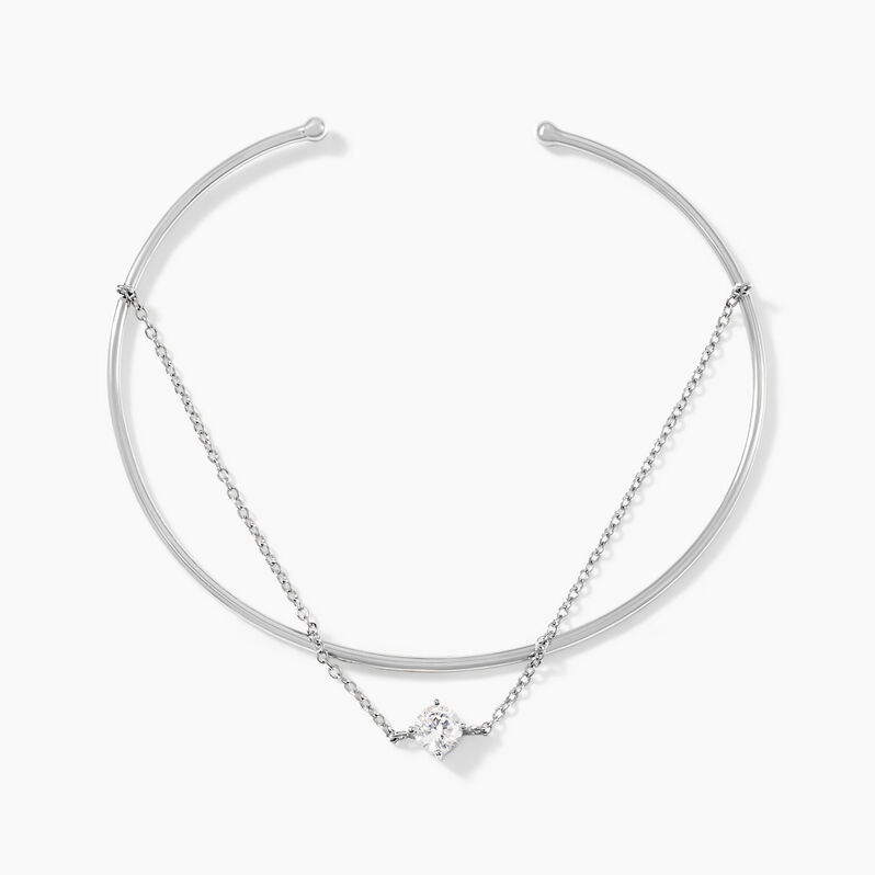 Armband Silber Rhodiniert Ruth - Spannringe Damen | OROVIVO