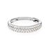 PHILA Damen Ring Wei&szlig;gold 375 (9 Karat) Zirkonia Wei&szlig; 0,16 ct