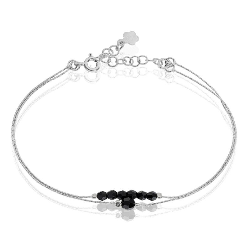 Bracelet Lily Argent Et Pierre - Spannringe Damen | OROVIVO