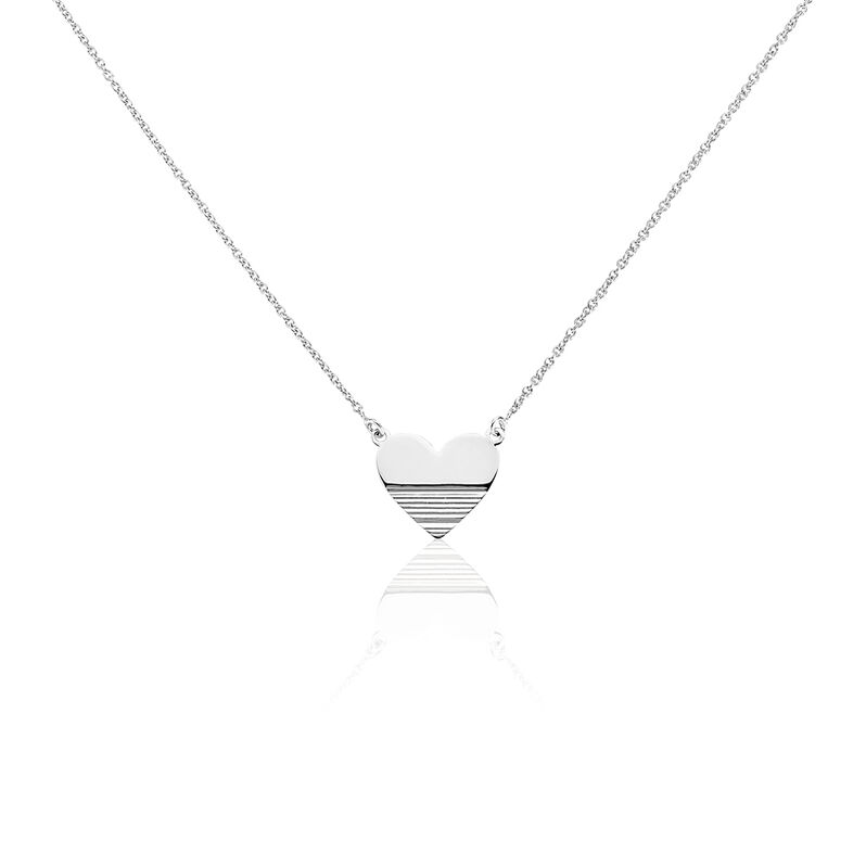 Collier Tifania Argent Cœur - Spannringe Damen | OROVIVO