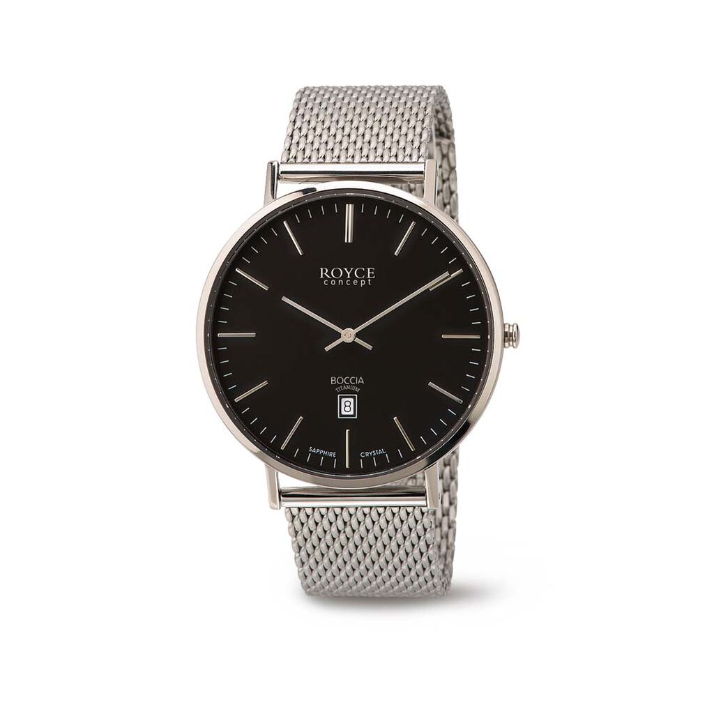 Boccia Herrenuhr Titanium 3589-07 Quarz - Armbanduhren Herren | OROVIVO
