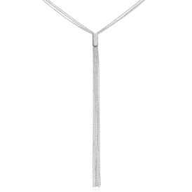 Damen Halskette Silber 925 Zirkonia  - Ketten mit Stein Damen | OROVIVO