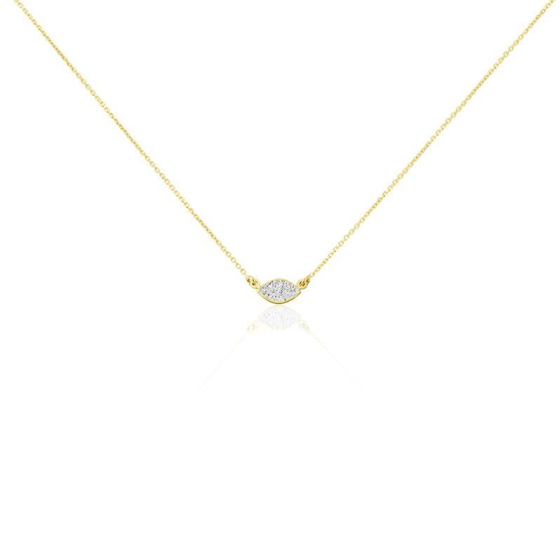 Collier Fittonia Or Jaune - Spannringe Damen | OROVIVO