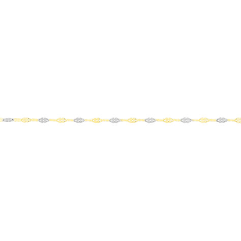 Damen Singapurkette Gold 375 Bicolor  - Halsketten Damen | OROVIVO