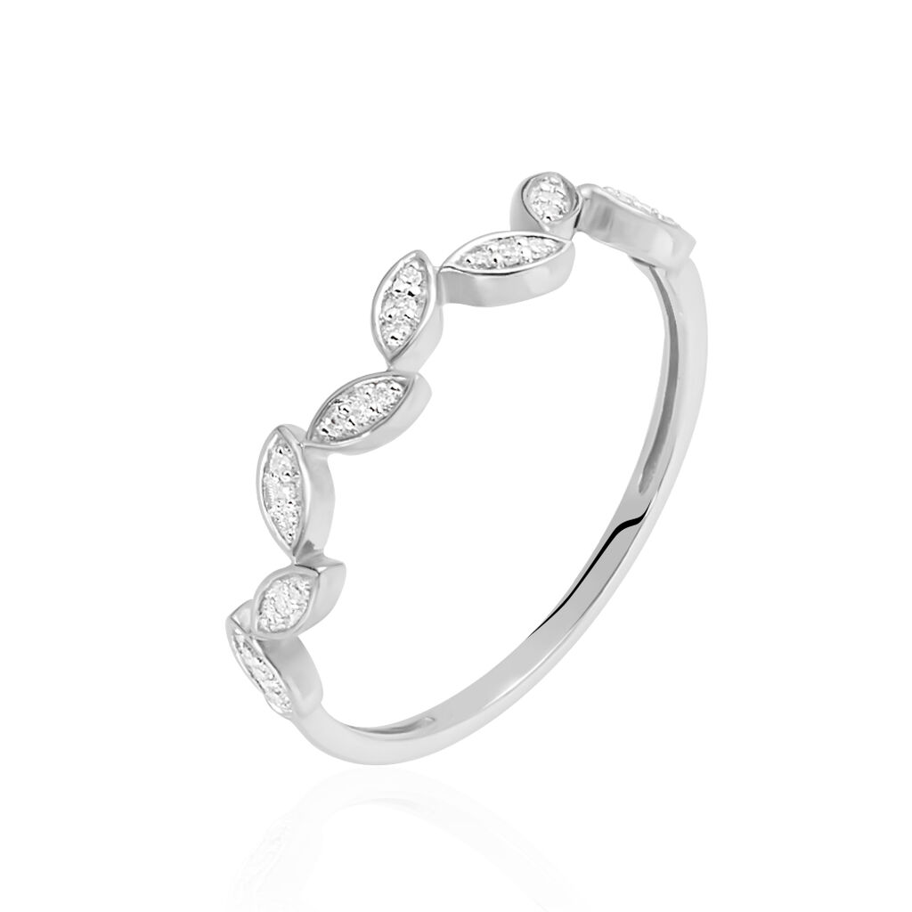 Bague Or Weiss Sylvania - Spannringe Damen | OROVIVO