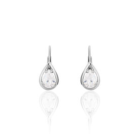 Damen Ohrhänger Silber 925 Zirkonia  - Ohrhänger Damen | OROVIVO