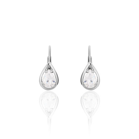Damen Ohrhänger Silber 925 Zirkonia  - Ohrhänger Damen | OROVIVO