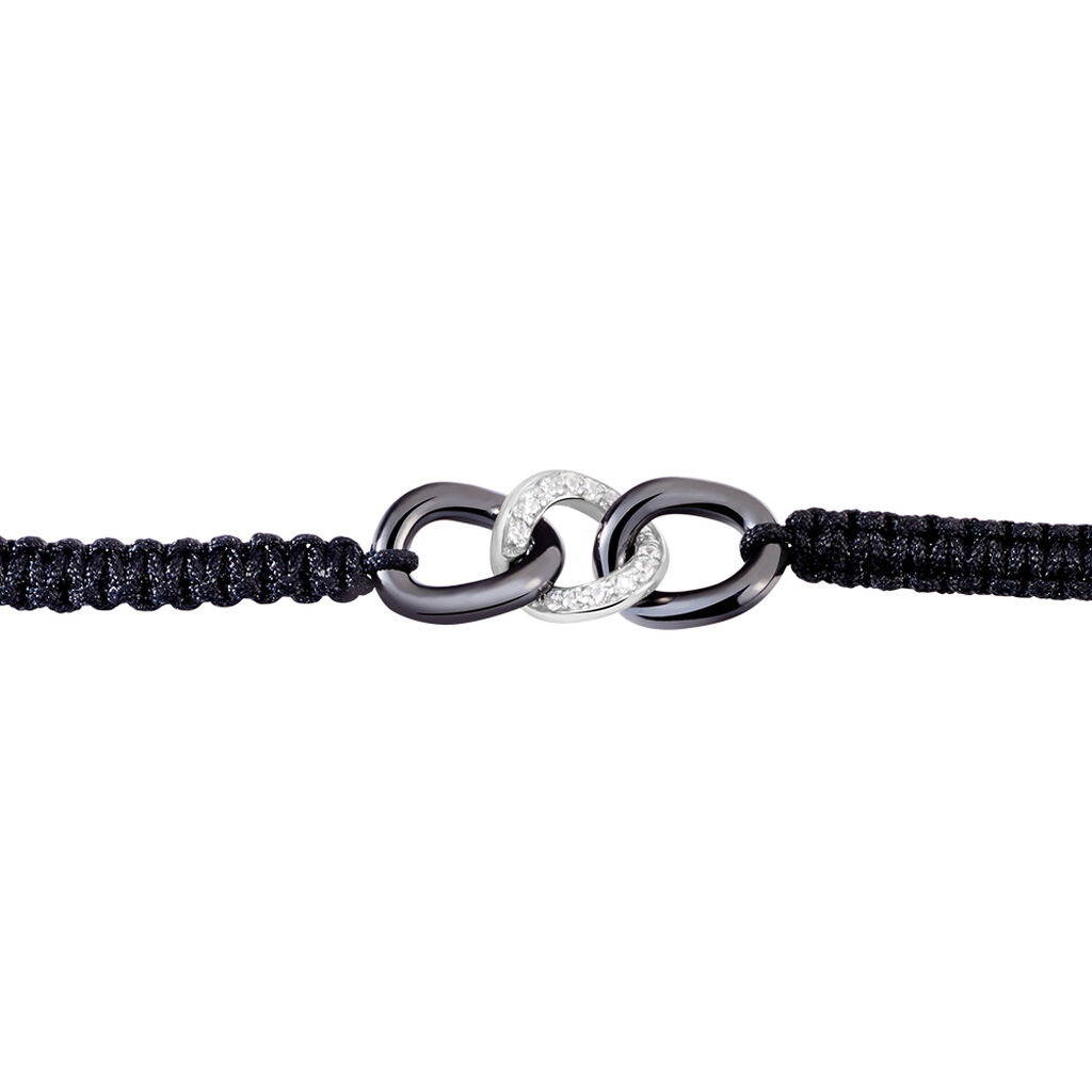 Bracelet Argent Et Céramique - Spannringe Damen | OROVIVO