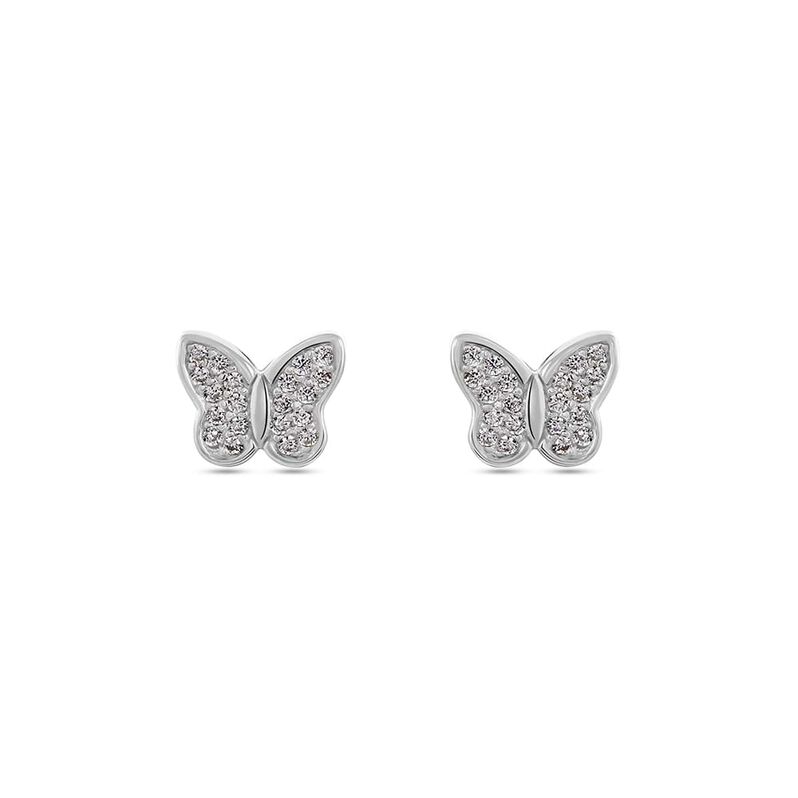 Orecchini Lobo Silver Moments Argento Rodiato Cubic Zirconia - Spannringe Damen | OROVIVO