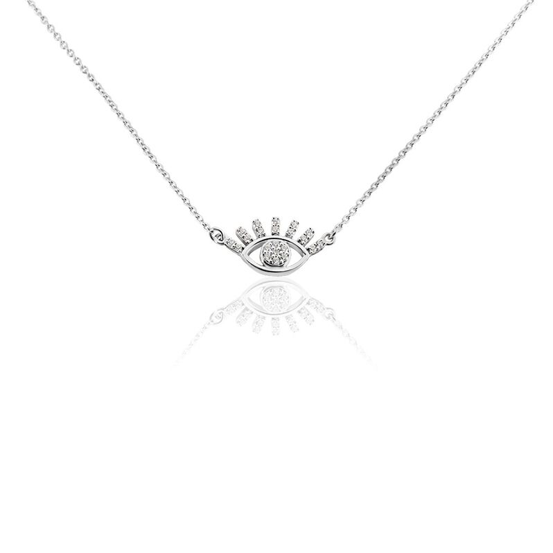 Collier Pauwel Argent Rhodié Oxyde - Spannringe Damen | OROVIVO