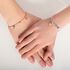 FIGARO S ID Kinder ID Armband Silber 925 Rechteckig