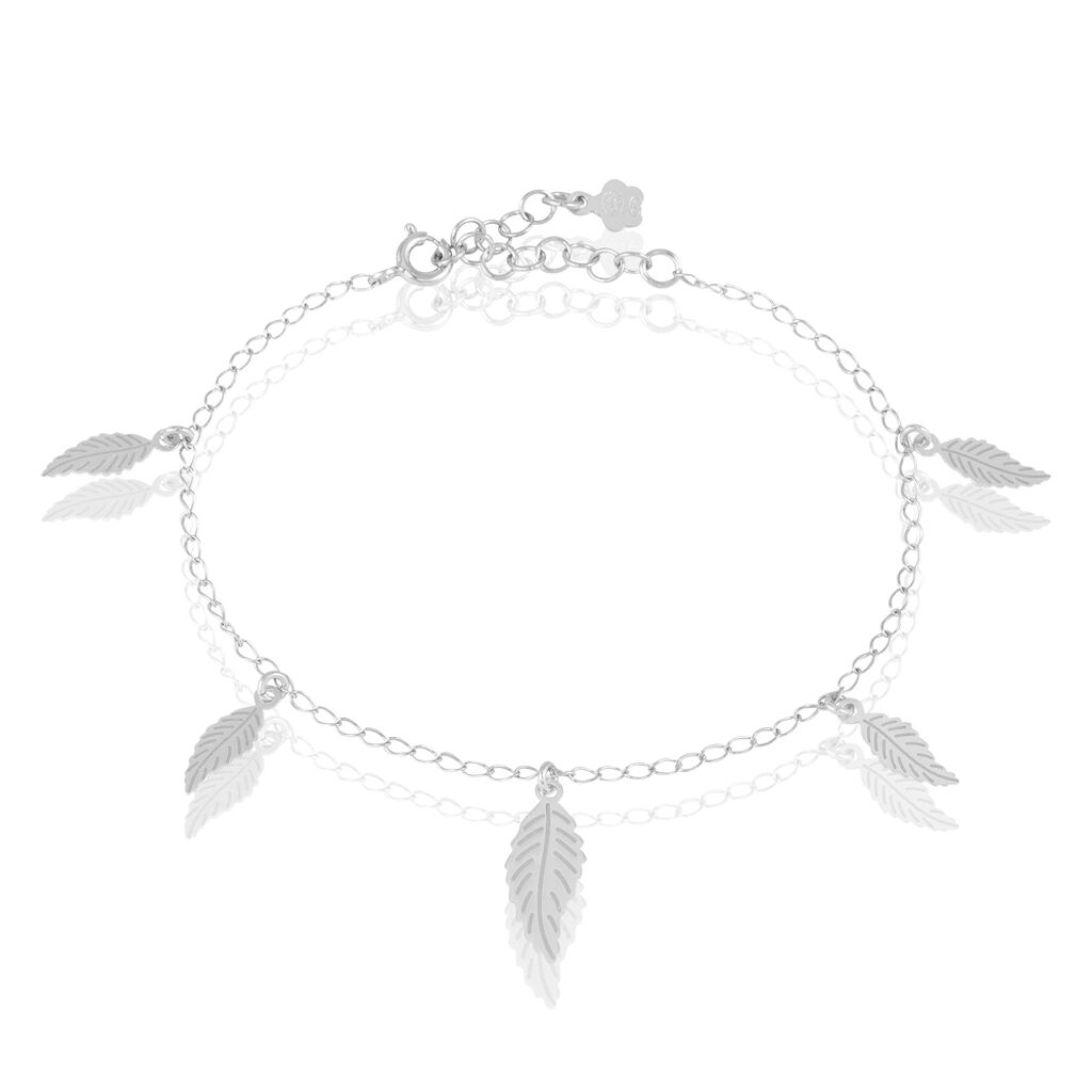 Damenarmband Silber 925 Blätter  -  Damen | OROVIVO