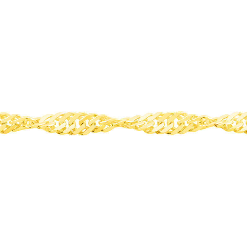 Damen Singapurkette Gold 375  - Halsketten Damen | OROVIVO