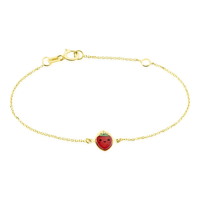 Bracelet Or Jaune Bettina - Spannringe Kinder | OROVIVO