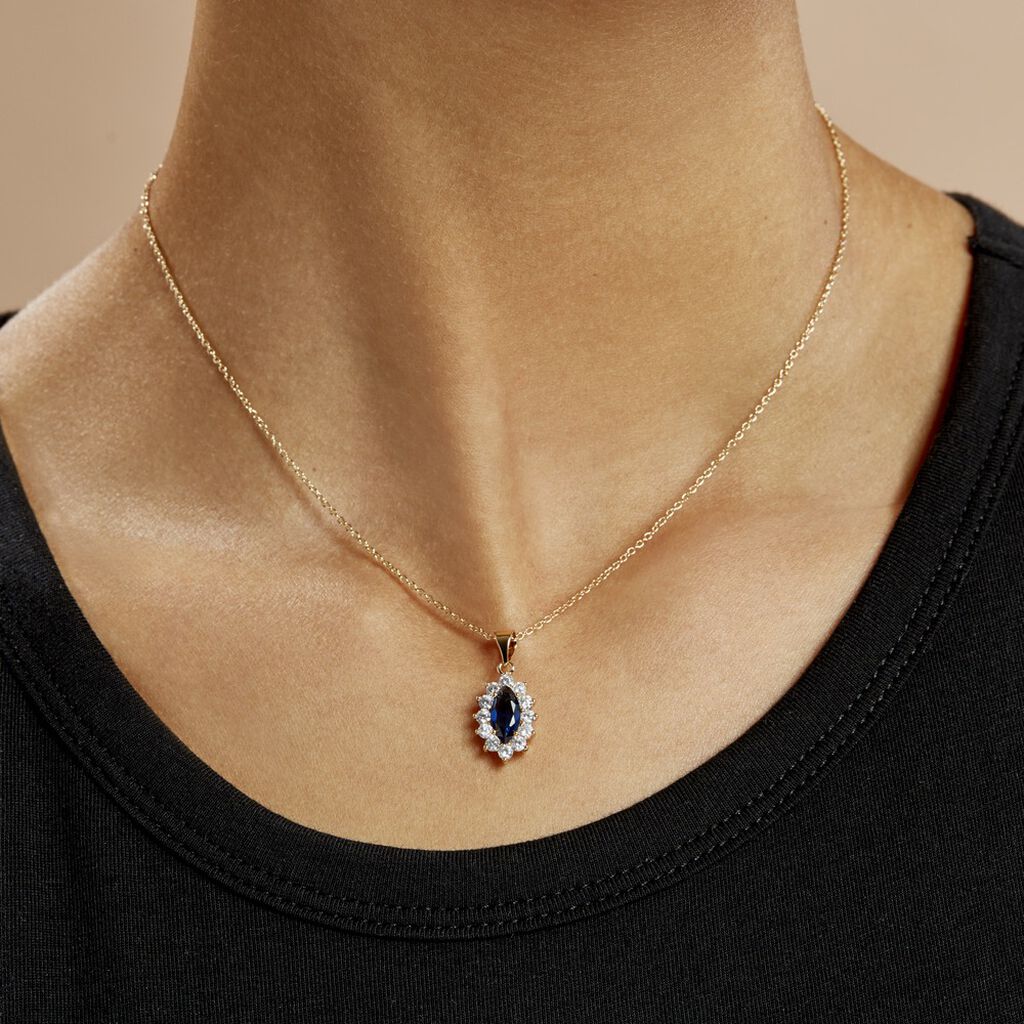 Collier Plaque Or Lisea Entourage Marguerite - Spannringe Damen | OROVIVO