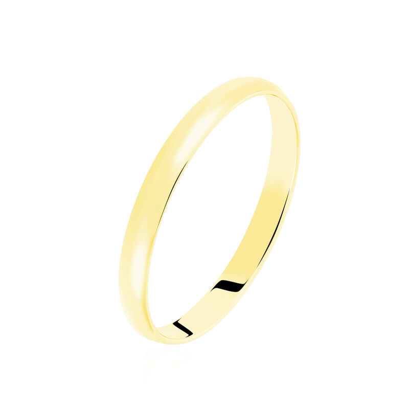 Alliance Julie Ruban Classique Or Jaune - Spannringe Familie | OROVIVO