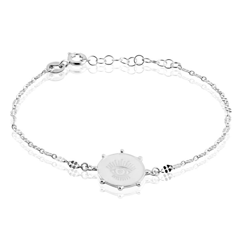 Bracelet Argent Rhodie Dove - Spannringe Damen | OROVIVO
