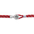 GREGOR 1 Herren Armband Stoff Rot Knoten