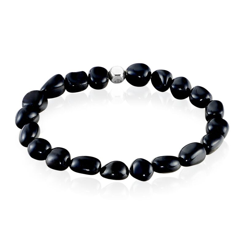 Bracelet Jourdan Boreal Argent Weiss Agate - Spannringe Herren | OROVIVO