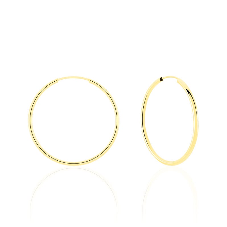 SMILLA FLEXIBEL 1 Damen Creolen Gold 375 (9 Karat) B 1,2 mm - Creolen Damen | OROVIVO
