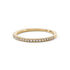 Memo Luisa Damen Ring Gold 375 (9 Karat) Diamant Wei&szlig; 0,100 ct