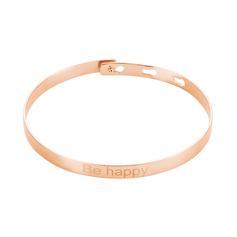 Bracelet Jonc Gravita Argent Rose - Spannringe Damen | OROVIVO