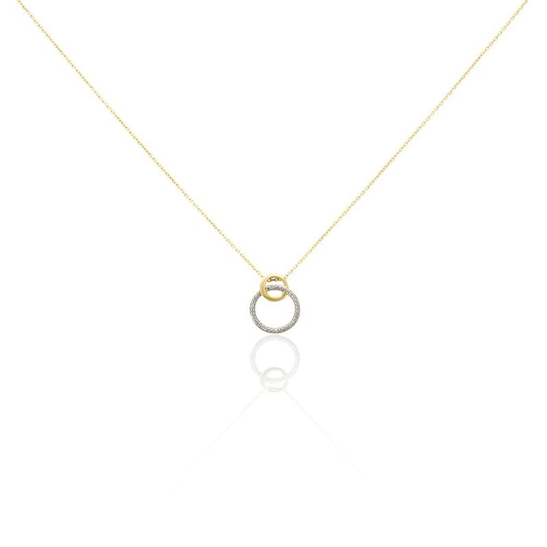 Collier Or Bicolore Achan Diamants - Spannringe Damen | OROVIVO