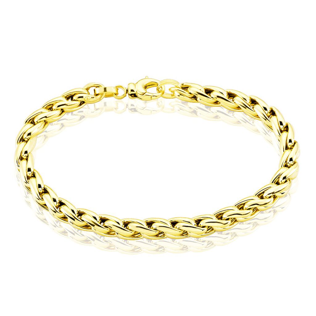 LIKA Damen Armkette Gold 375 (9 Karat) B 6 mm