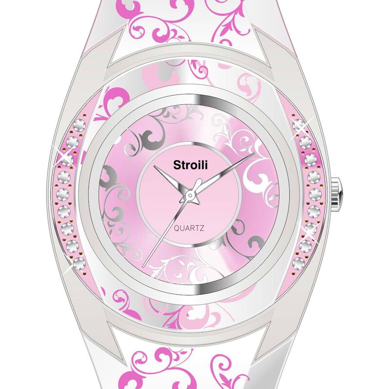 Solo tempo in silicone e cristalli - Spannringe Damen | OROVIVO