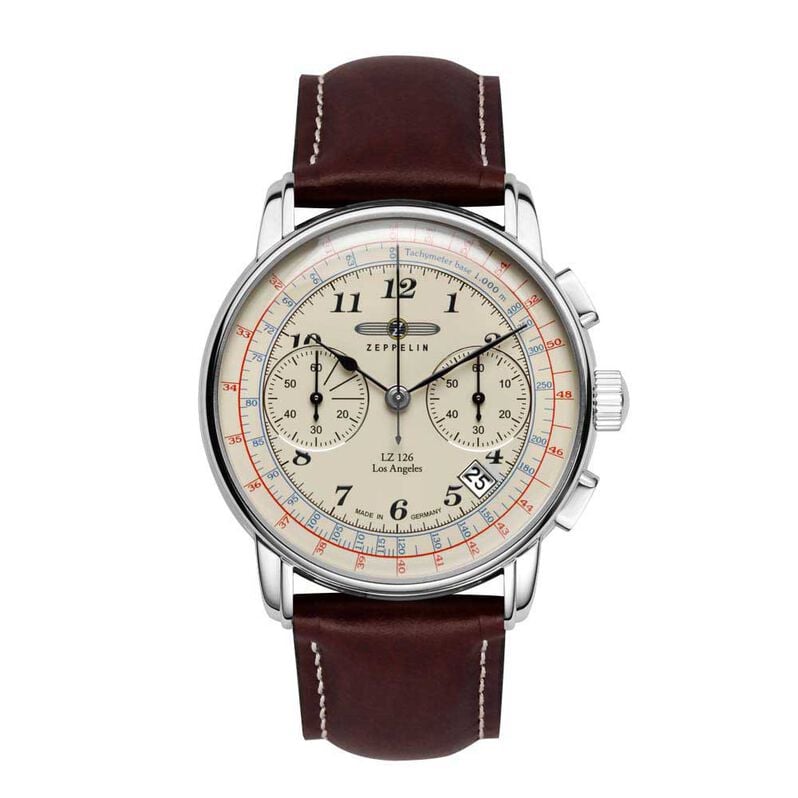 Zeppelin Herrenuhr Los Angeles 7614-5 Quarz - Armbanduhren Herren | OROVIVO