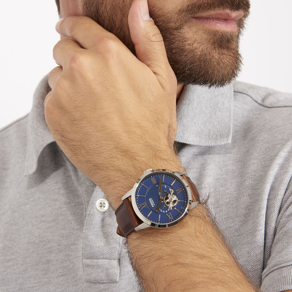 FOSSIL Herrenuhr Automatik Townsman ME3110 - Armbanduhren Herren | OROVIVO