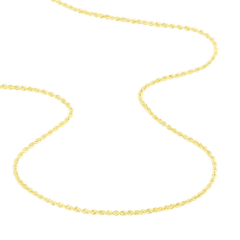 Damen Kordelkette Gold 375  - Halsketten Damen | OROVIVO