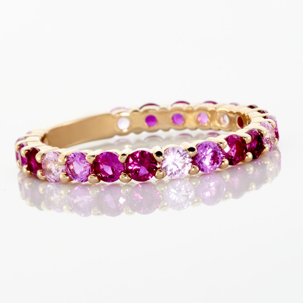Bague Plaque Or Jaune Zoelia Pierres - Spannringe Damen | OROVIVO