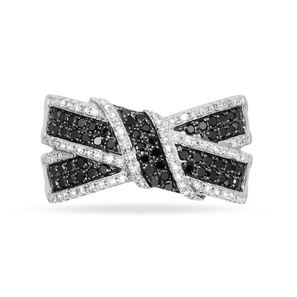 Bague Agnes Or Blanc Diamant - Spannringe Damen | OROVIVO