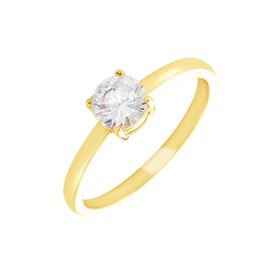 Damen Ring Silber vergoldet 925 Zirkonia   Rumyana  2,00mm  - Ringe mit Stein Damen | OROVIVO