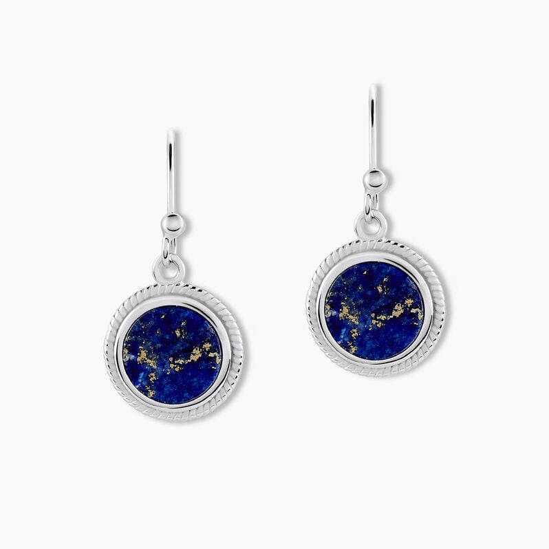 Boucles D'oreilles Argent  Camillo Lapis - Spannringe Damen | OROVIVO