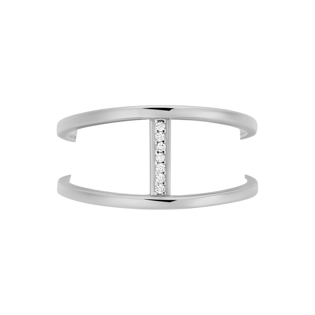 Damenring Silber 925 Zirkonia - Ringe mit Stein Damen | OROVIVO