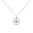 WINDROSE Herren Collier Silber 925 Rosette