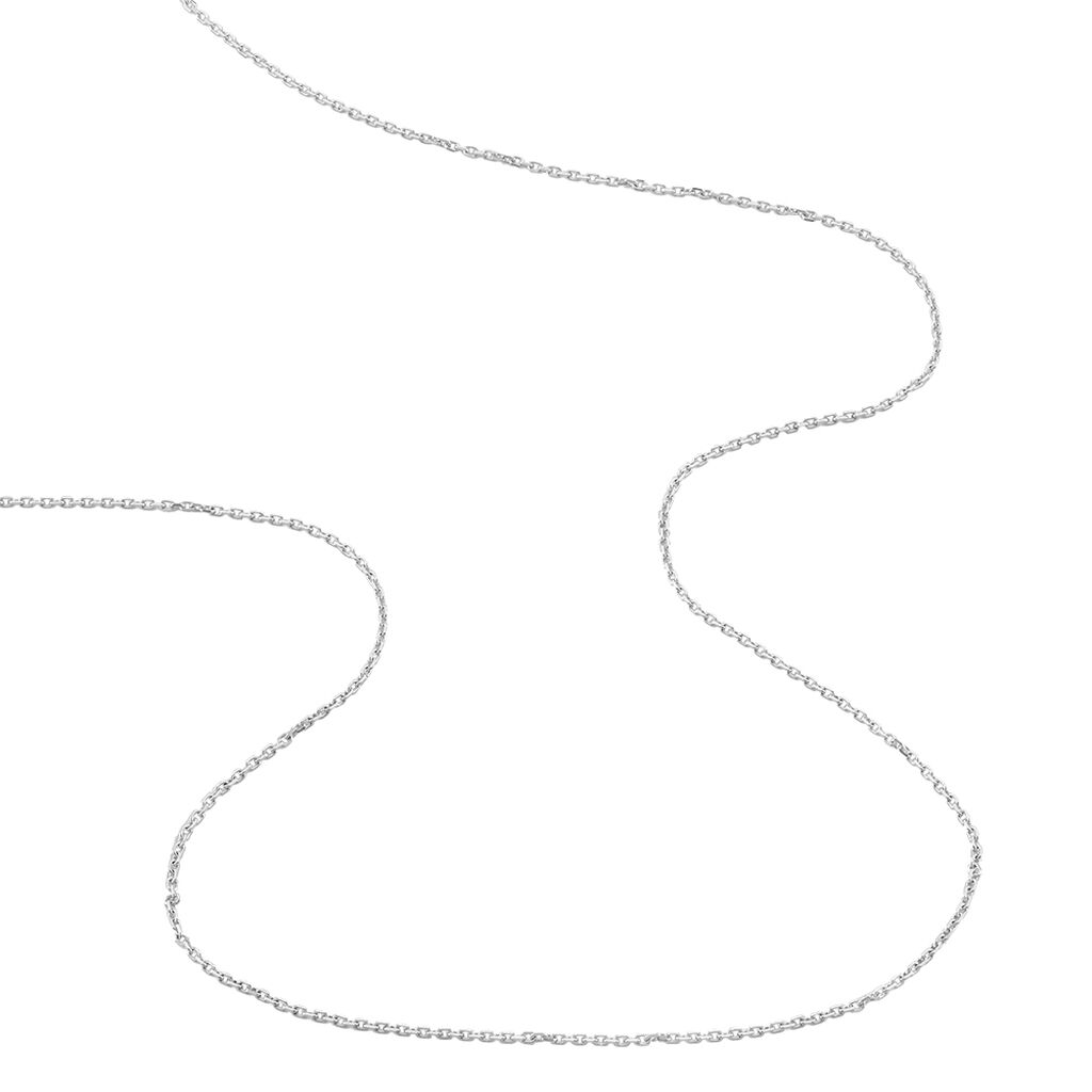 Unisex Ankerkette Weißgold 585  - Halsketten Unisex | OROVIVO