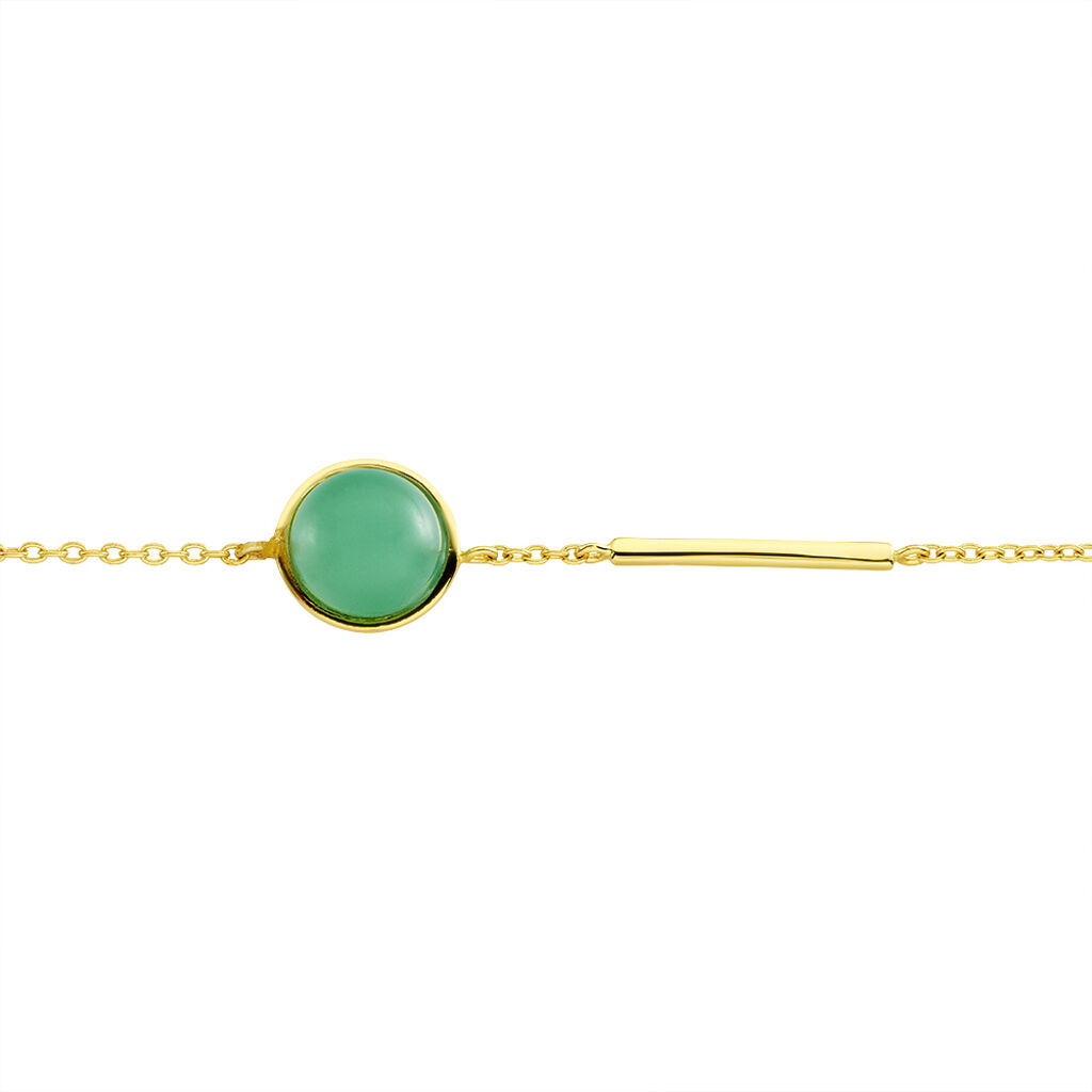 Damenarmband Silber 925 Vergoldet Glasstein - Armbänder mit Anhänger Damen | OROVIVO