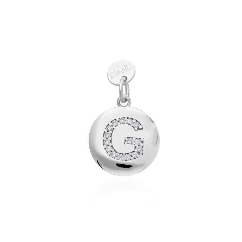 Pendente Love Beats Argento Rodiato Cubic Zirconia - Spannringe Damen | OROVIVO